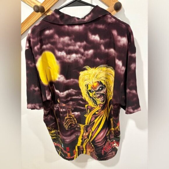 90s Vintage Iron Maiden Dragonfly AOP KillersAlbum Shirt - Picture 4 of 6